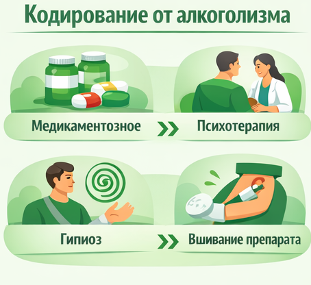 кодирование от алкоголизма в Покачах Санати